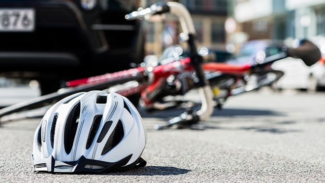 Incidente in bicicletta