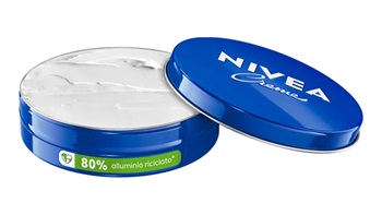 Nivea barattolo blu