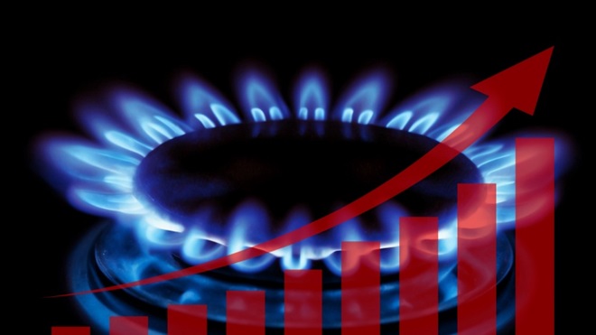 Gas grafico aumenti