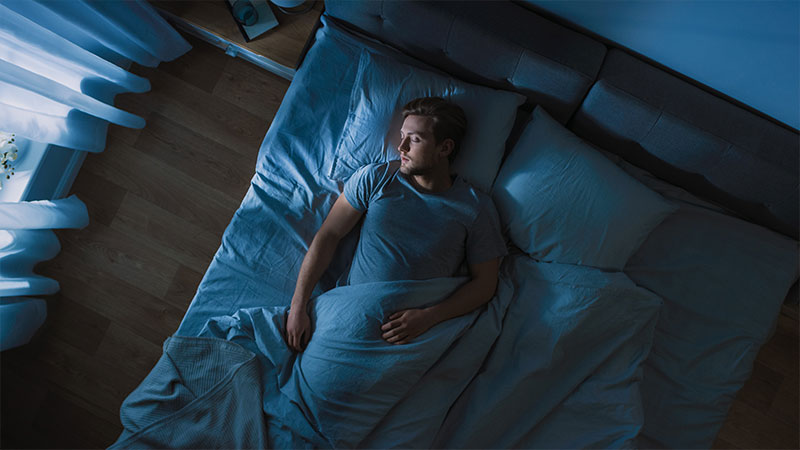 ragazzo che dorme
