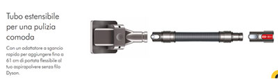 Dyson tubo estensibile