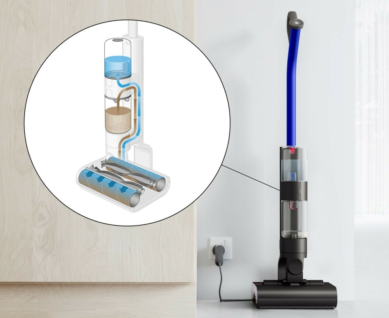 Dyson WashG1 dettaglio zoomato