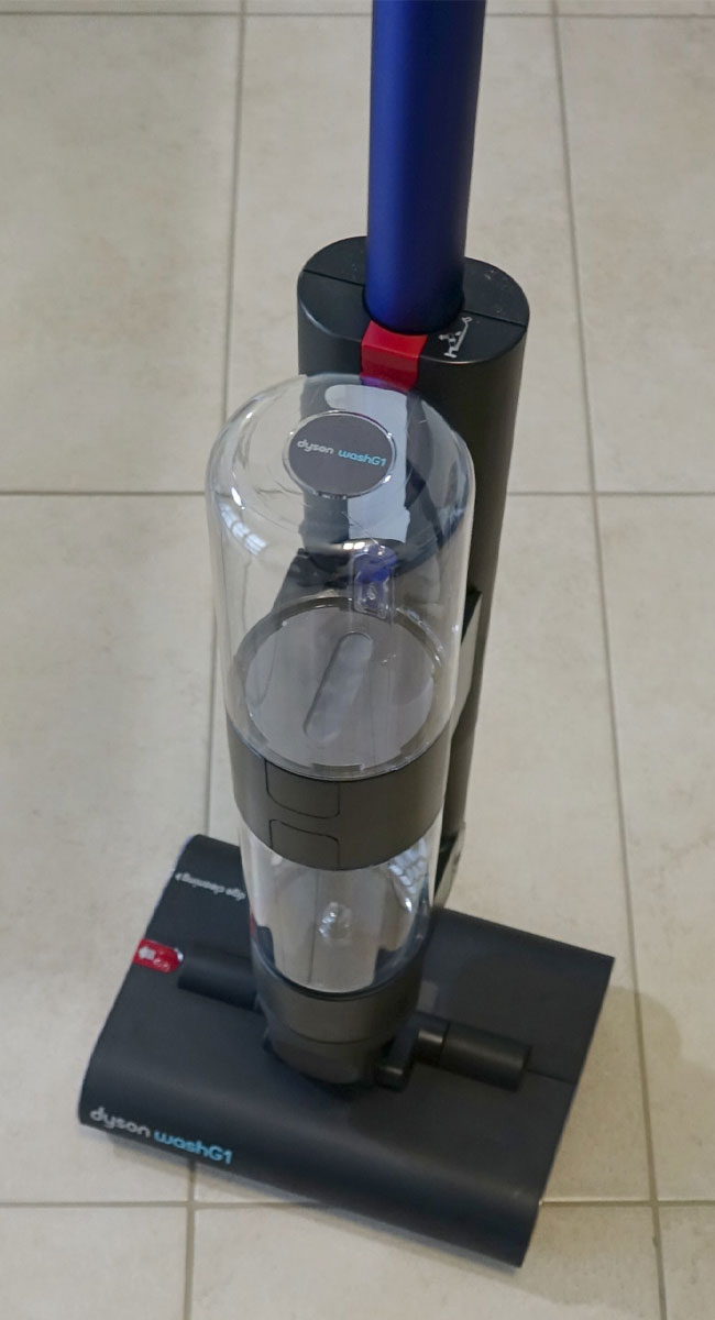 Dyson WashG1 vista dall'alto