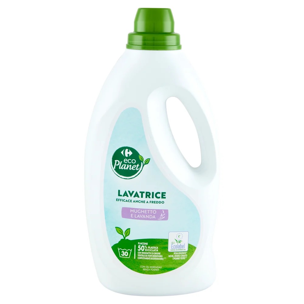Carrefour Eco Planet Lavatrice mughetto e lavanda