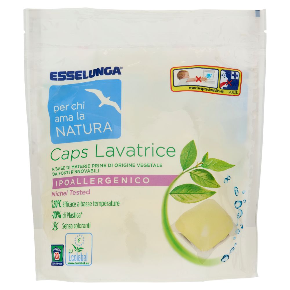 Esselunga Per Chi Ama la Natura Caps Lavatrice