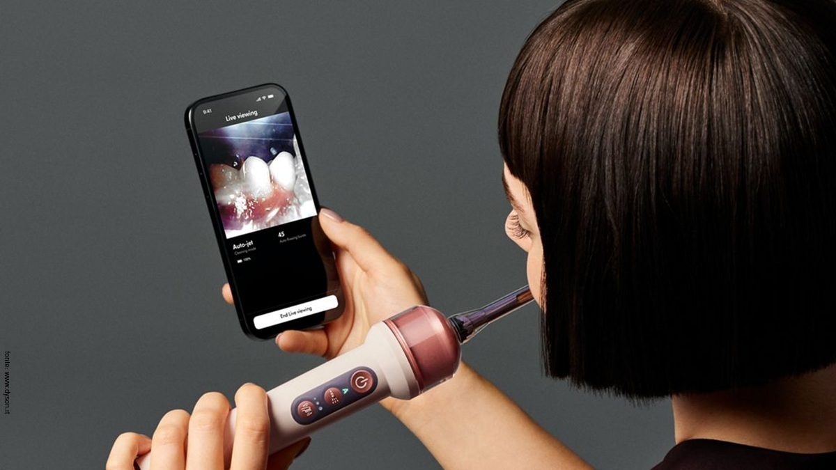 Dyson Camerajet in funzione