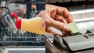 detersivi lavastoviglie liquido e tab