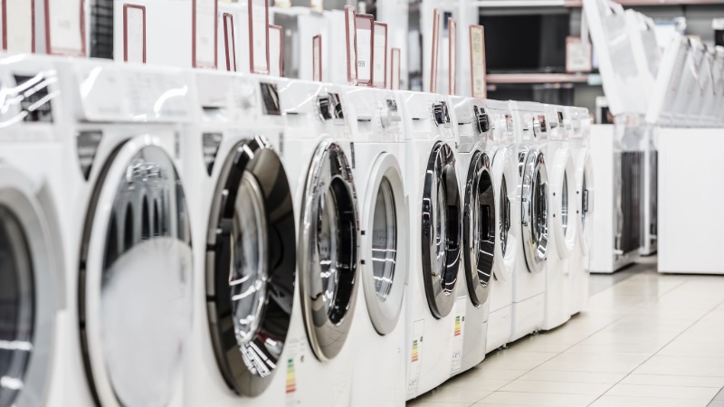 lavatrici in negozio