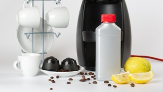 Pulizia della macchina del caffè