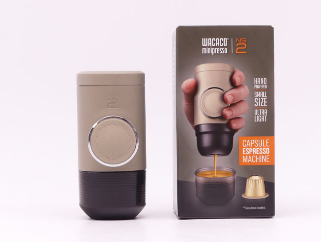 Macchina caffè Wacaco NS2 confezione