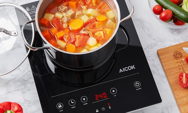 Piani a induzione portatili, abbiamo provato i modelli Aicok e Ikea