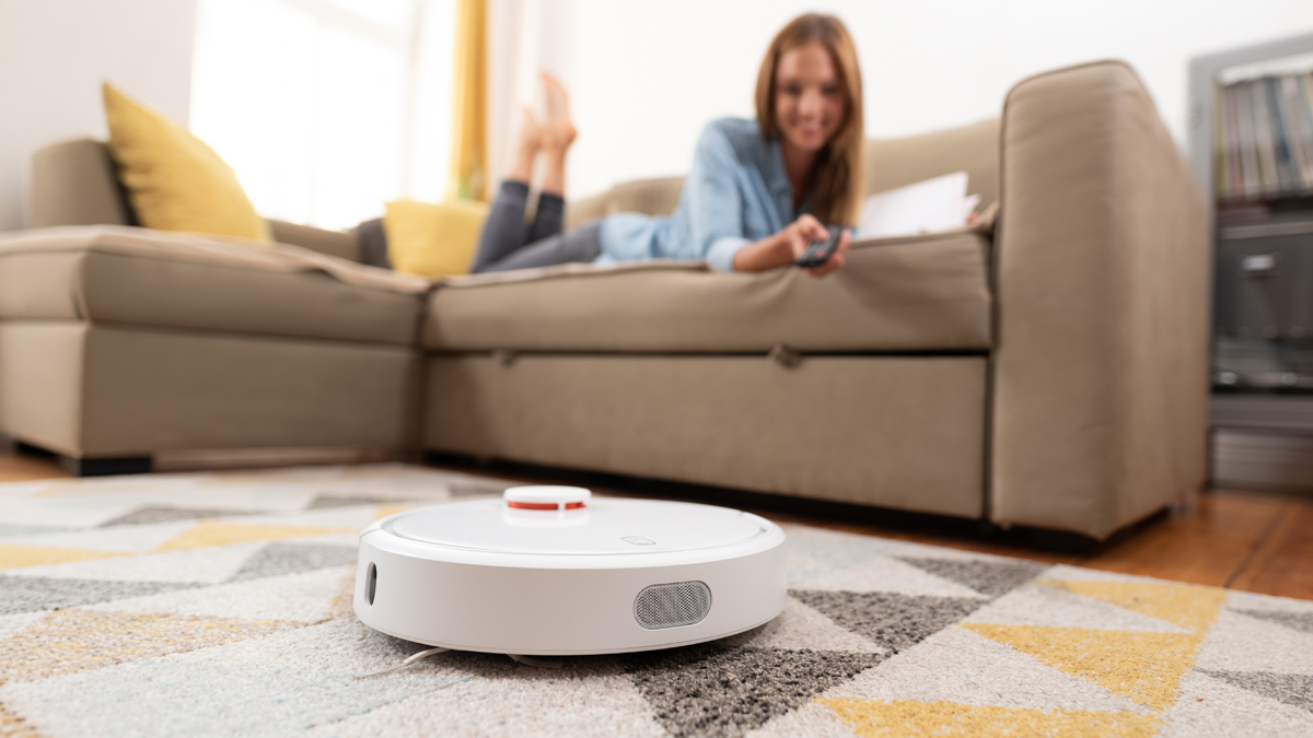 Robot aspirapolvere lavapavimenti