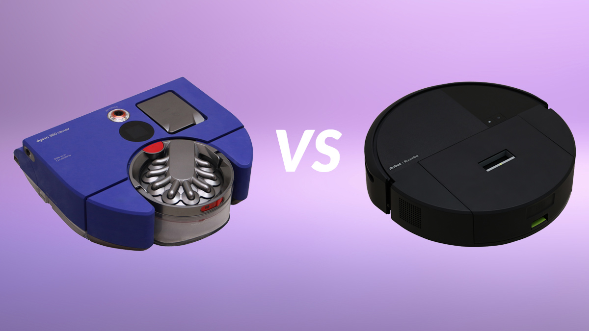Robot aspirapolvere Dyson vs Roomba