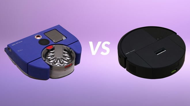 Robot aspirapolvere Dyson vs Roomba