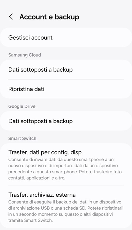 Backup