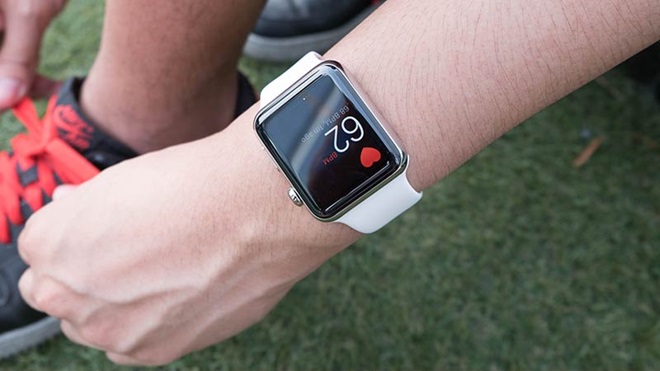 orologio runnung al polso