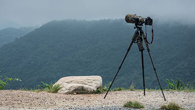 treppiede macchina fotografica