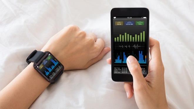 monitoraggio con wearable e smartphone