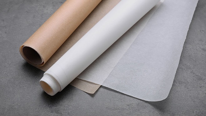 rotoli di carta da forno
