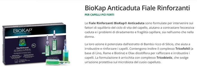 biokap fiale rinforzanti