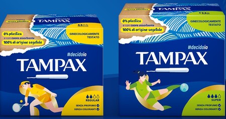 Tampax cartone