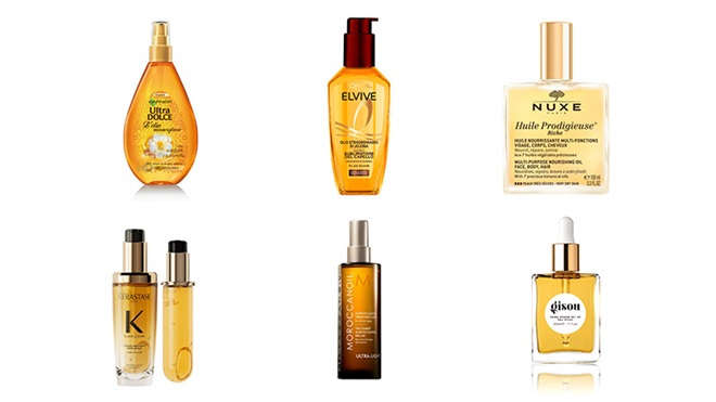 Oli per i capelli