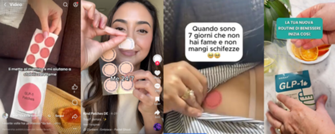 Cerotti dimagranti social