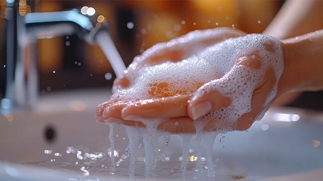 Triclosan nel sapone per le mani