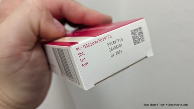 Scatola farmaco qrcode
