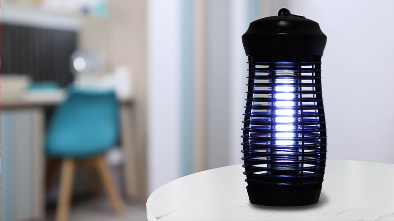 AccEncyc Lampada Antizanzare Elettrica 4200V – Repellente Per Interni/Esterni Impermeabile IPX4 – Copertura 150 Mq Con Raggio UV 360°