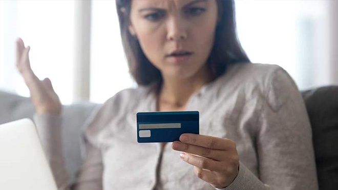 problemi con la carta di pagamento