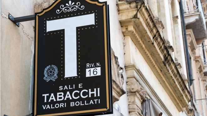 Insegna tabaccheria