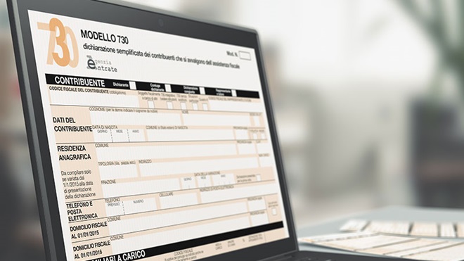 schermata 730 precompilato