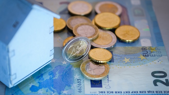 Casa soldi euro monete