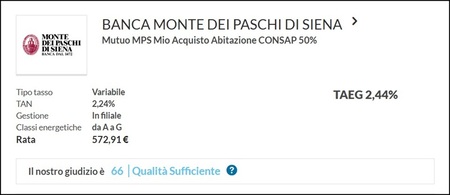 Mutuo Montepaschi Siena