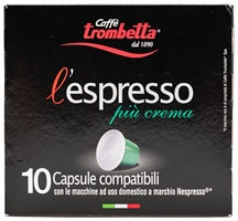 Capsule per il caffè di Trombetta