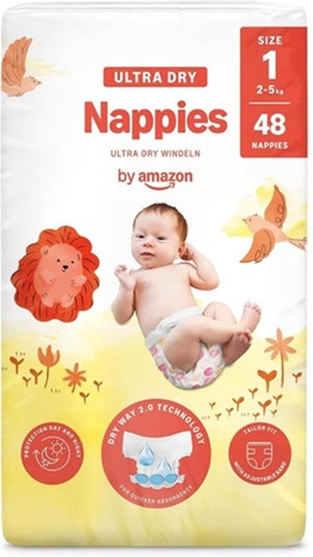 Pannolini neonati Amazon