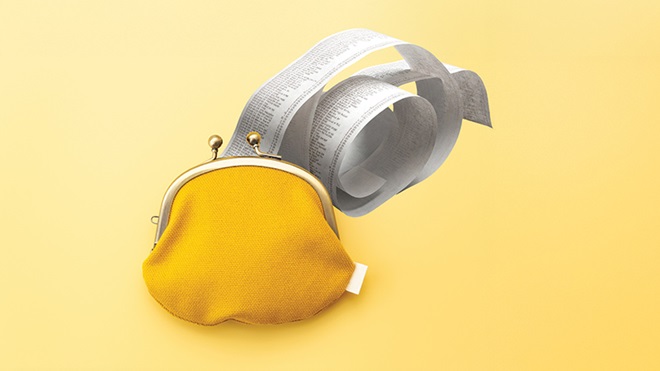 Borsellino giallo e metro