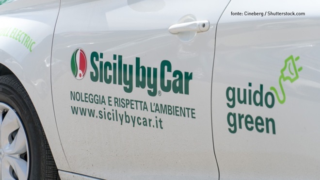 Scritta auto Sicily By Car