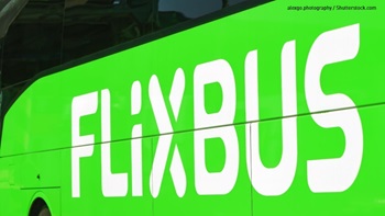 Flixbus scritta lato pullman