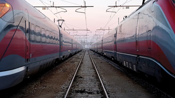 treni fermi sui binari