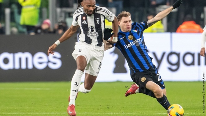 Barella e Thuram in Inter Juve