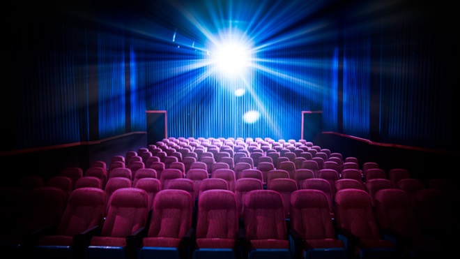 Sala cinema vuota