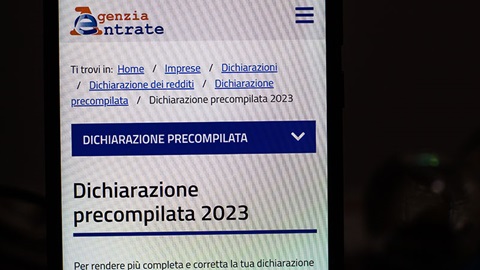 Home Page Dichiarazione precompilata
