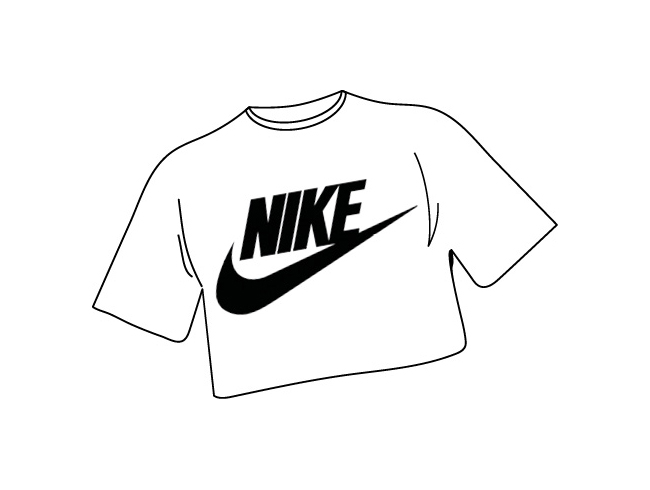 maglietta con logo Nike