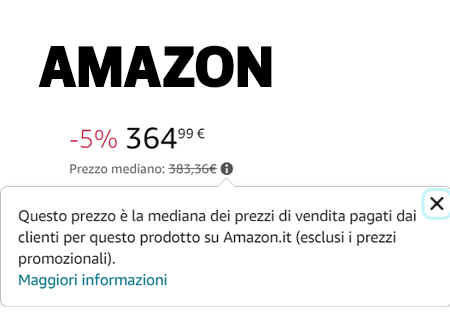 cartellino 5% sconto amazon
