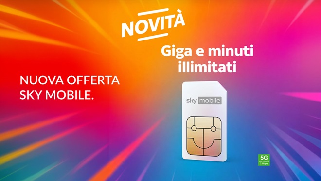 Novità SIM e offerte Sky Mobile