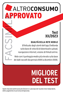 Facsimile Sigillo Qualità della Rete Mobile