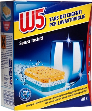 W5 (LIDL) Tabs detergenti all in 1