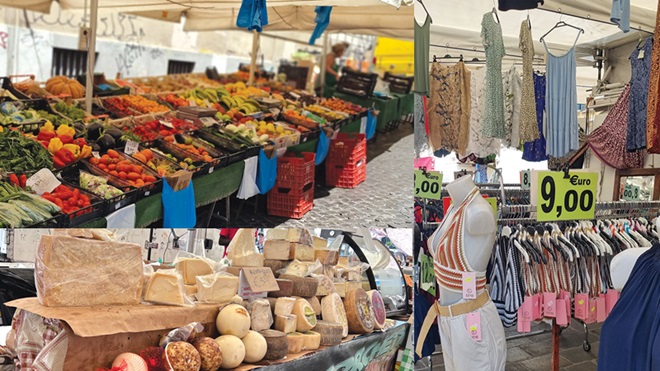 Bancarelle mercato